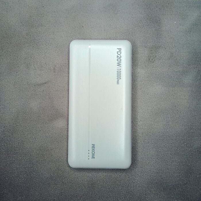 Power Bank 10000mAh Wekome WP-03 USB+Type-C PD 20W CN Белый — изображение 4