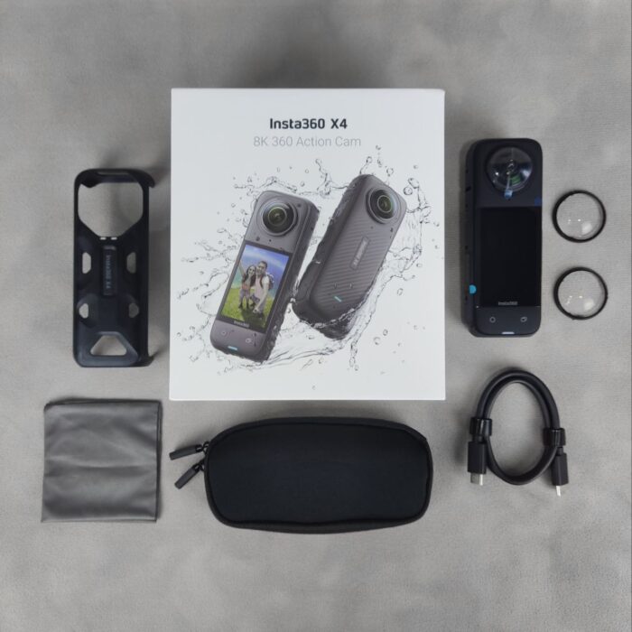 Экшн-камера Insta360 X4 8K 360 Action Cam (CINSABMA) CN Черный — изображение 5