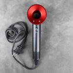 Электрический фен для волос Super Hair Dryer (HD08) (4 Насадки) CN Красный — изображение 2